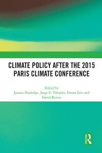 Cover image: Climate Policy after the 2015 Paris Climate Conference 1st edition 9781032043524