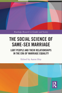 Imagen de portada: The Social Science of Same-Sex Marriage 1st edition 9780367546540