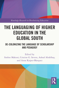 Cover image: The Languaging of Higher Education in the Global South 1st edition 9780367686536