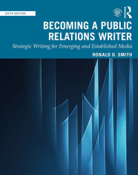 Titelbild: Becoming a Public Relations Writer 6th edition 9780367281571