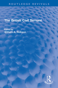 Imagen de portada: The British Civil Servant 1st edition 9781032184647