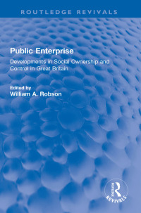 Cover image: Public Enterprise 1st edition 9781032184678