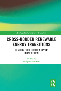 Cover image: Cross-Border Renewable Energy Transitions 1st edition 9781032059389