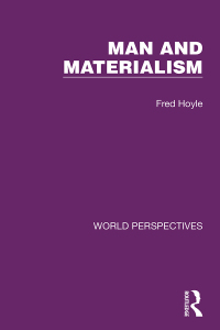 Cover image: Man and Materialism 1st edition 9781032191416