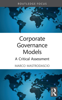 Cover image: Corporate Governance Models 1st edition 9781032126982