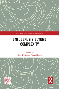 Imagen de portada: Ontogenesis Beyond Complexity 1st edition 9780367705459