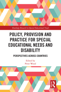 Imagen de portada: Policy, Provision and Practice for Special Educational Needs and Disability 1st edition 9780367725006