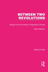 Cover image: Between Two Revolutions 1st edition 9781032128450