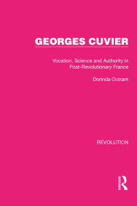 Cover image: Georges Cuvier 1st edition 9781032126272