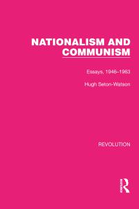 Titelbild: Nationalism and Communism 1st edition 9781032180410