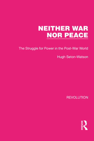 Cover image: Neither War Nor Peace 1st edition 9781032164311