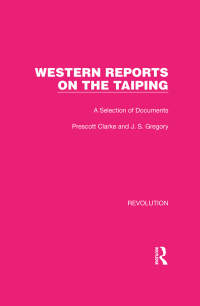 Titelbild: Western Reports on the Taiping 1st edition 9781032183558