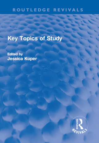 Cover image: Key Topics of Study 1st edition 9781032199566