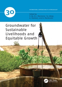 Cover image: Groundwater for Sustainable Livelihoods and Equitable Growth 1st edition 9780367903862