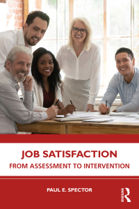 Cover image: Job Satisfaction 1st edition 9781032168500