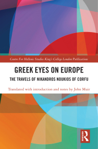 Cover image: Greek Eyes on Europe 1st edition 9781032191225