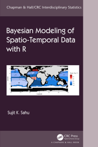 Cover image: Bayesian Modeling of Spatio-Temporal Data with R 1st edition 9780367277987