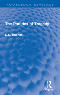 Cover image: The Paradox of Tragedy 1st edition 9781032202280