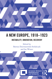 Imagen de portada: A New Europe, 1918-1923 1st edition 9781032209739