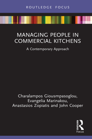 Cover image: Managing People in Commercial Kitchens 1st edition 9780367749101