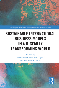 Cover image: Sustainable International Business Models in a Digitally Transforming World 1st edition 9781032050928