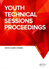 صورة الغلاف: Youth Technical Sessions Proceedings 1st edition 9780367346683