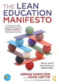 Cover image: The Lean Education Manifesto 1st edition 9780367762988