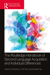 Cover image: The Routledge Handbook of Second Language Acquisition and Individual Differences 1st edition 9781032219141