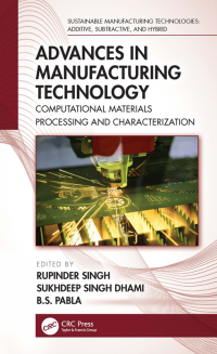 Cover image: Advances in Manufacturing Technology 1st edition 9781032067490