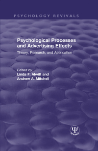 صورة الغلاف: Psychological Processes and Advertising Effects 1st edition 9780367498801