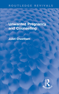 Imagen de portada: Unwanted Pregnancy and Counselling 1st edition 9781032113074