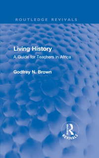 Imagen de portada: Living History 1st edition 9781032202631