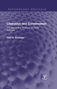 صورة الغلاف: Liberalism and Conservatism 1st edition 9781032149820