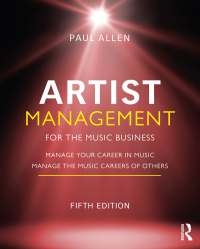 Cover image: Artist Management for the Music Business 5th edition 9781032014784