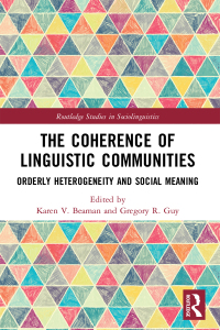 صورة الغلاف: The Coherence of Linguistic Communities 1st edition 9780367681821