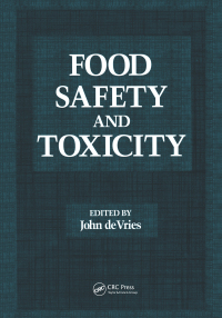 Cover image: Food Safety and Toxicity 1st edition 9780849394881