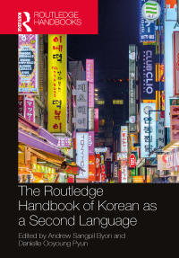 Imagen de portada: The Routledge Handbook of Korean as a Second Language 1st edition 9780367472894