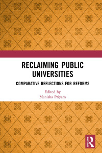 Imagen de portada: Reclaiming Public Universities 1st edition 9781032468570