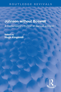 Imagen de portada: Johnson without Boswell 1st edition 9781032225210