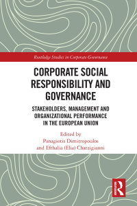 Cover image: Corporate Social Responsibility and Governance 1st edition 9780367715908