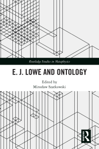 Cover image: E.J. Lowe and Ontology 1st edition 9781032048376