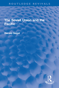 Cover image: The Soviet Union and the Pacific 1st edition 9781032218281