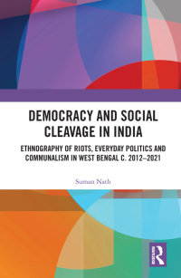 Cover image: Democracy and Social Cleavage in India 1st edition 9781032226453