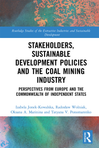Imagen de portada: Stakeholders, Sustainable Development Policies and the Coal Mining Industry 1st edition 9780367549046