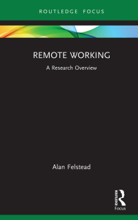 Cover image: Remote Working 1st edition 9781032161037