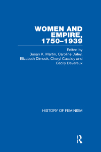 Imagen de portada: Women and Empire 1750-1939 1st edition 9781000560602