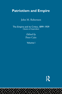 Cover image: The Empire and its Critics, 1899-1939 1st edition 9781000560626
