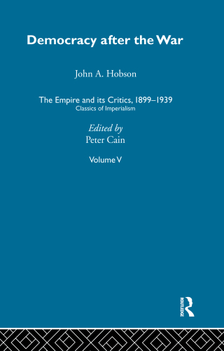 Imagen de portada: The Empire and its Critics, 1899-1939 1st edition 9780415475426