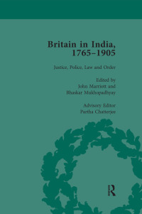 Cover image: Britain in India, 1765-1905, Volume I 1st edition 9781138750586