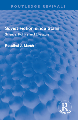 Cover image: Soviet Fiction since Stalin 1st edition 9781032216676